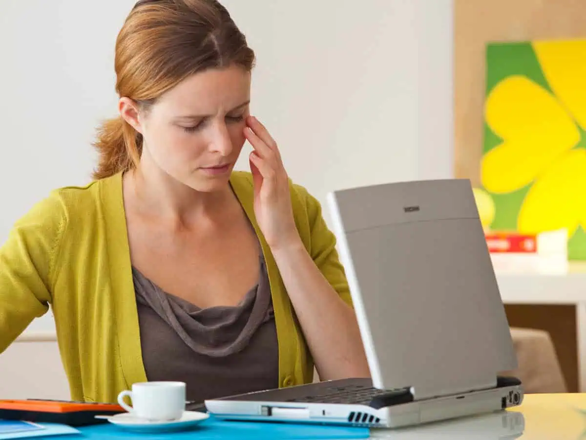 напрежение в очите